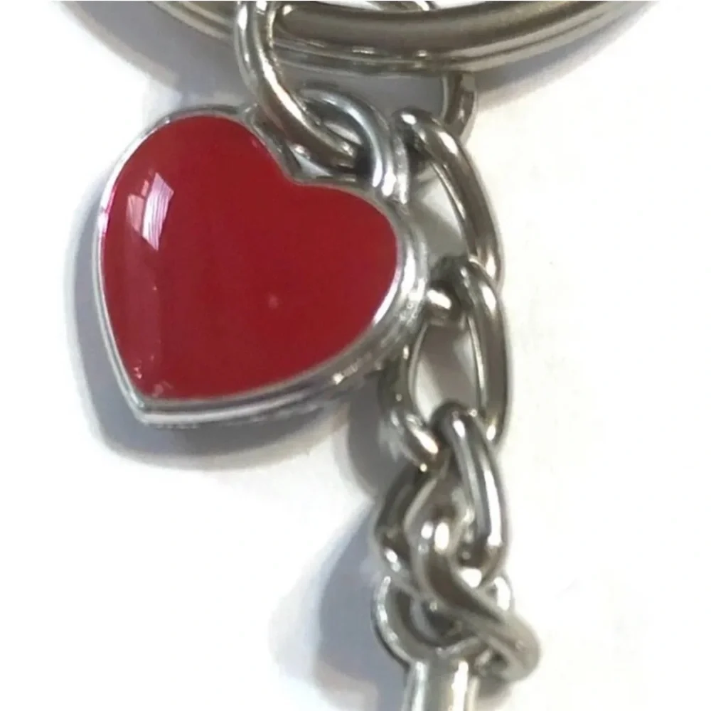 ❤️ NEW ASL “I Love You” Heart Keychain – Deaf Pride / Sign Language Gift